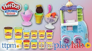 Play-Doh Kitchen Creations Ultimate Ice Cream Truck Playset from Hasbro | Play Lab