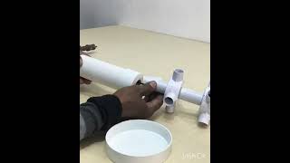 DIY PROJECT WITH PVC PIPE (how to make table light)