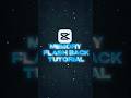 Capcut | Memory Flashback Tutorial | Capcut Tutorial | #capcut #capcuttutorial
