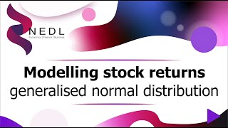 Modelling stock returns - generalised normal (error) distribution (Excel)