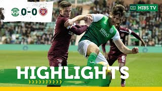 Hibernian 0 Hearts 0 | Highlights | cinch Premiership