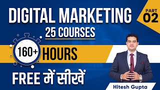 FREE Digital Marketing Course | 160 Hours Digital Marketing Course for Beginners #marketingfundas