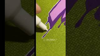 How to draw graffiti letters #posca #markers #shorts