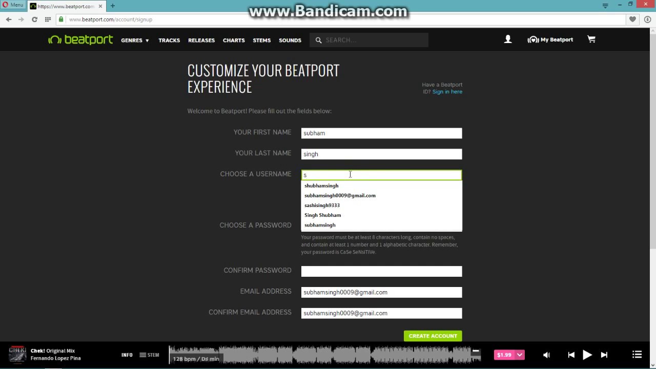 How To Make Beatport Account Youtube