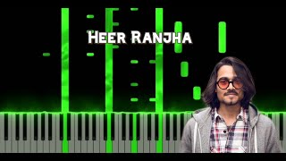 Heer Ranjha - Bhuvan Bam | Piano Tutorial | How to play on piano