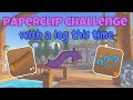 Doing the Paperclip Challenage Again, But With A LOG! | Wild Horse Islands