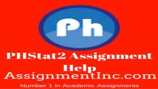 PHStat2 Assignment Help