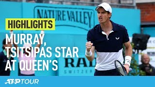 MURRAY WINS on Queen's Return & Tsitsipas Triumphs | HIGHLIGHTS | ATP