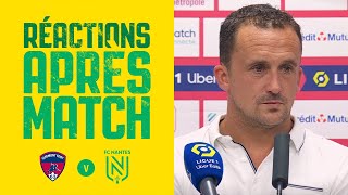 Clermont Foot 63 - FC Nantes : la réaction de Pierre Aristouy