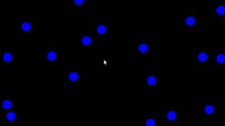 Charged particles simulator (made with C++ and SFML)