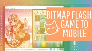 Making bitmap Flash game mobile friendly