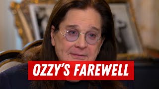 Ozzy Osbourne is Saying Goodbye
