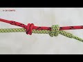 How To Tie Two Strings Together - Most Usefull Knots In Life #18