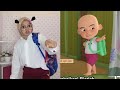 Tiru upin marah ipin nak bagi ayam goreng - upin ipin musim 14 ragam ramadhan