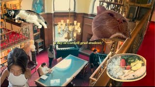 A Day in the Life of a Cornell Grad Student | Scenic Campus Tour 🌟