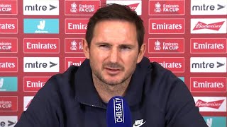 Chelsea v Luton - Frank Lampard - "I'm Not Stupid" - Press Conference