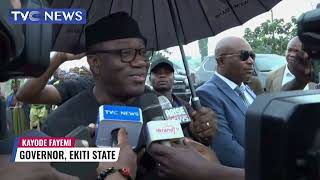 Ekiti Governorship Election: Governor Fayemi Votes, Commends INEC, Security Agencies, Voters