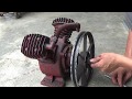 Restoration air compressor rusty old - Air compressor repair - Part 2 - restoration