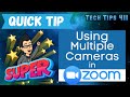 How to Use Multiple Cameras in Zoom | Quick Tip