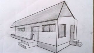 Modern house drawing. design your home easy.