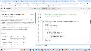 Leetcode 364. Nested List Weight Sum II (bfs)