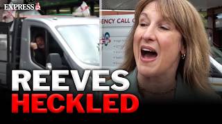 Rachel Reeves SNAPS at heckler at petrol station after Labour's fuel duty U-TURN