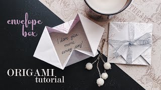 Paper Envelope Box | How to Make Origami Envelope Box | Easy Tutorial