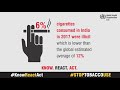 Implement WHO FCTC to save lives. #KnowReactAct #StopTobaccoUse #HealthyIndia - Video 6