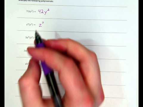 Multiplying Monomials (Notes) pt. 2 Multiplying Monomials (Notes) pt. 2