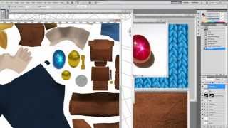 ART258: Part 6 -- Creating Photoshop textures for a character in Maya