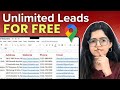 Scrape UNLIMITED Local Business Leads Using Google Maps (FREE)
