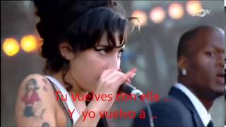 Amy Winehouse Back To Black sub español (Live at isle of wight 2007)