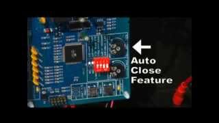 Section 11: Setting the Auto-Close Timer