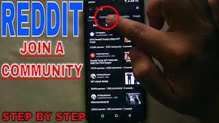 ✅ How To Join A Community On Reddit 🔴