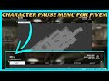CHARACTER PAUSE MENU SCRIPT *FREE* | FiveM Roleplay Scripts | FiveM Tutorial 2023 | MJ DEVELOPMENT