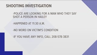 Person shot in Hailey, police looking for suspect