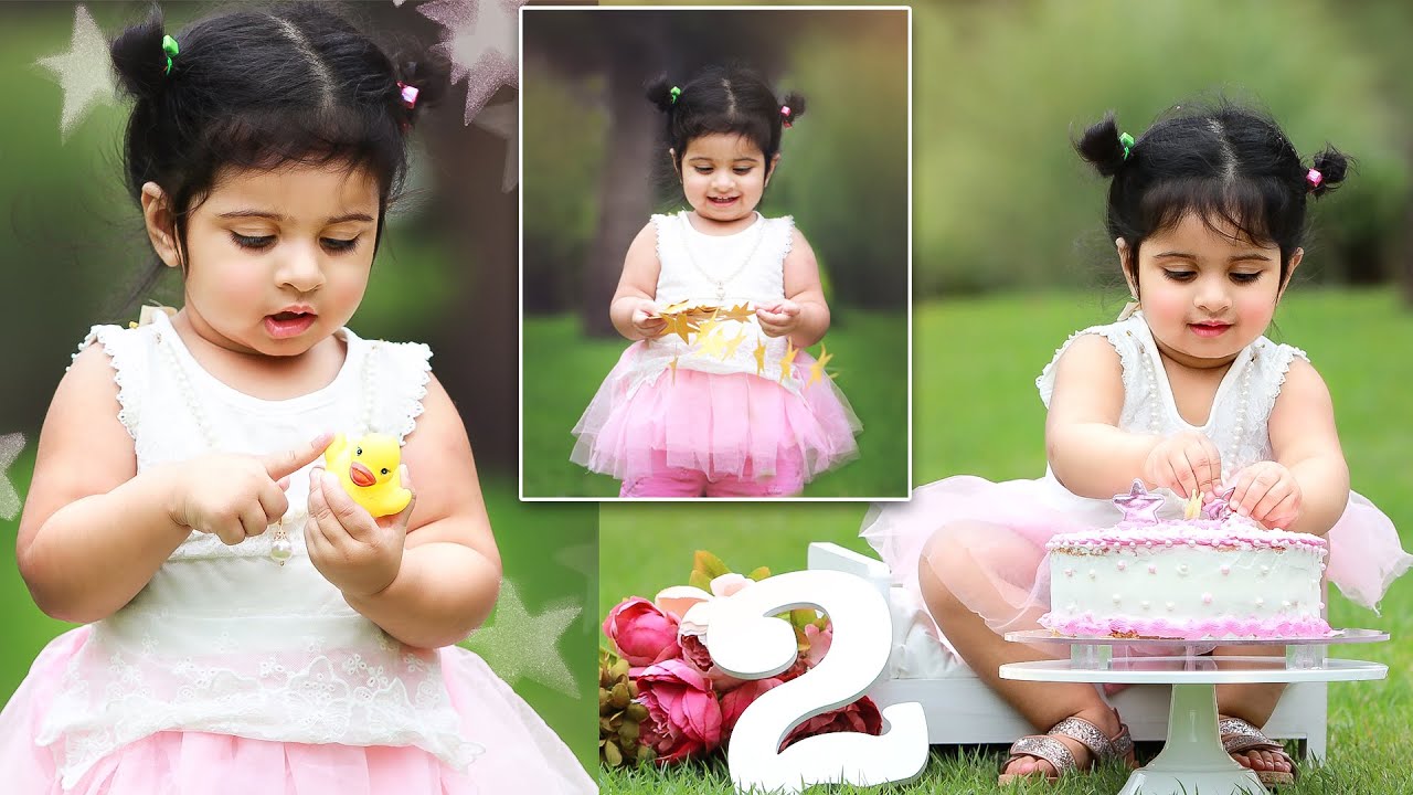 Little Girl Birthday Photoshoot Ideas