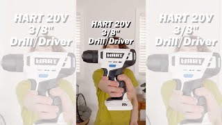 HART 20V 3/8" Drill/Driver