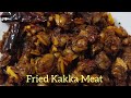 Fried Kakka Meat #kerala #taste BY Neema's take on life