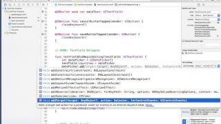 3 Xcode 7 TextField inputView UIDatePicker