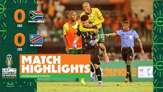 HIGHLIGHTS | South Africa 🆚 DR Congo | #TotalEnergiesAFCON2023 - 3rd Place