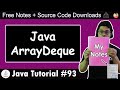 ArrayDeque in Java