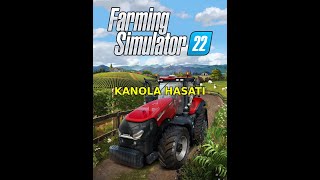 Modern Tarım Makinesiyle Kanola Hasatı 🚜 | FS22 Türkçe