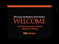 WPGrad Course Registration Webinar - 2019 Spring Semester - 11/06/18