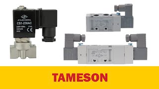 Overview and selection pneumatic solenoid valves | Tameson