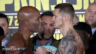Hopkins Goes After Smith! Bernard Hopkins Vs. Joe Smith Jr. Full Weigh In Video & Face Off