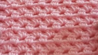 Warm Up America 7 x9 rectangle- half double filet stitch (4 variations)