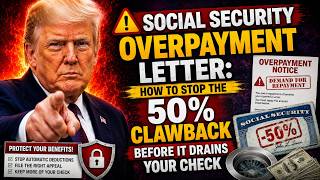 Social Security Overpayment Letter: How to Stop the 50% Clawback Before It Drains Your Check