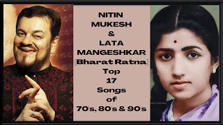 Nitin Mukesh & Lata Mangeshkar Duet Songs