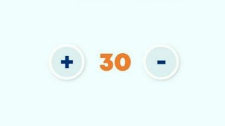 Counter | Add or Subtract the current value using buttons | Speed Code |jQuery Project for Beginners